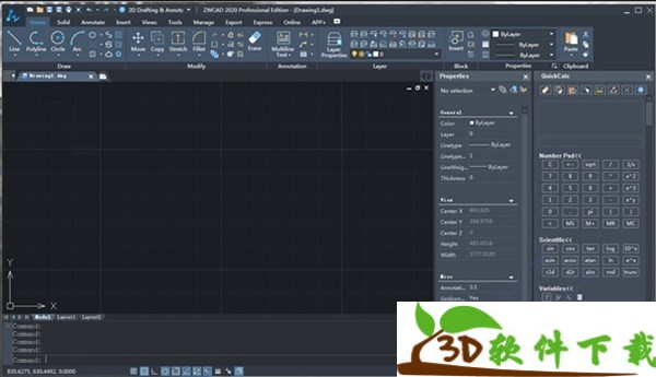 中望CAD水暖电2020 中文破解版（附破解补丁+安装教程）