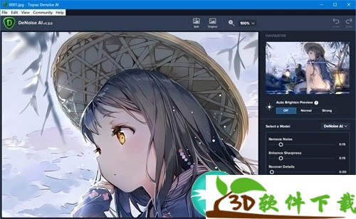 Topaz DeNoise AI v2.2 中文破解版（附安装包+破解补丁）
