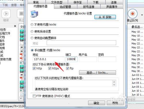 IDM破解版吾爱破解怎么设置代理服务器5