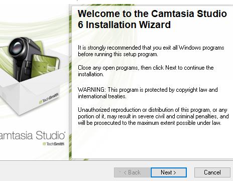 camtasia studio6.0安装教程（附破解教程）1