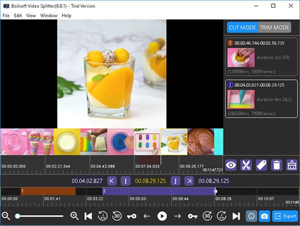 boilsoft video splitter使用教程2