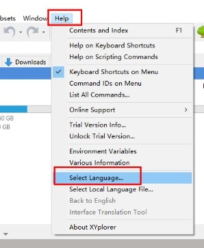 XYplorer PRO中文注册版怎么设置中文1