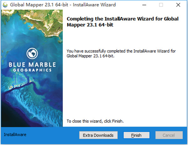 Global Mapper 23破解版安装步骤4