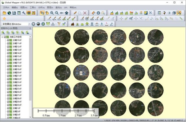 如何使用Global Mapper 23破解版分幅导出地图7
