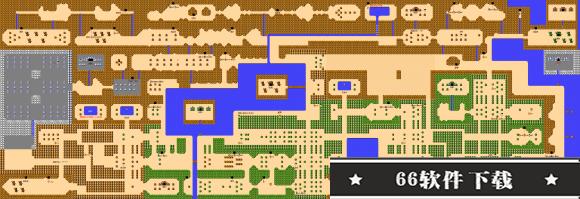 初代塞尔达大地图全貌