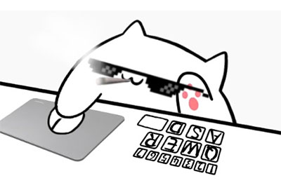 bongocat猫咪键盘如何戴眼镜
